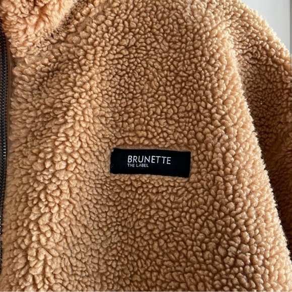 Brunette The Label | Teddy Bear Zipper Jacket - size XS/S - Picture 3 of 4